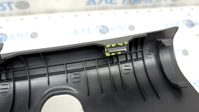 Door sill trim inner front left Hyundai Ioniq 17-22 black, broken fasteners, worn