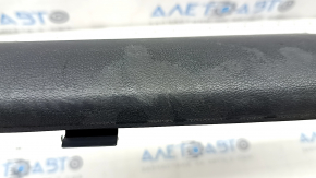 Door sill trim inner front left Hyundai Ioniq 17-22 black, broken fasteners, worn