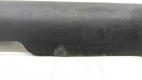 Door sill trim inner front left Hyundai Ioniq 17-22 black, broken fasteners, worn