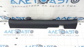 Door sill trim inner front right Hyundai Ioniq 17-22 black, worn