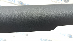 Door sill trim inner front right Hyundai Ioniq 17-22 black, worn
