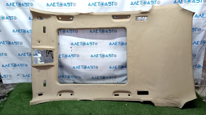 BMW X3 F25 11-17 headlining beige, for panoramic, for cleaning, fabric peeled off, torn, dents, creases