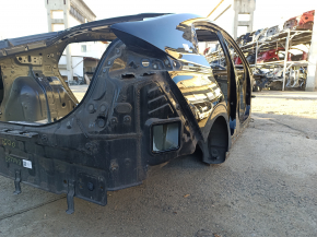 Quarter wing rear right Hyundai Ioniq 20-22 HEV, PHEV on the body, black, pokes