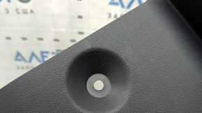 Hyundai Ioniq 17-22 trunk opening trim black, scratches, worn