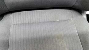 Passenger seat Hyundai Ioniq 20-22 without airbag, mechanical, heated, gray cloth, burnt, for dry cleaning