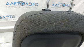 Passenger seat Hyundai Ioniq 20-22 without airbag, mechanical, heated, gray cloth, burnt, for dry cleaning