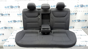 Rear row of seats 2nd row Hyundai Ioniq 20-22 gray cloth, wrinkled, dry cleanable