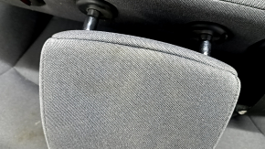 Rear row of seats 2nd row Hyundai Ioniq 20-22 gray cloth, wrinkled, dry cleanable