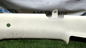 Tesla Model S 12-15 pre-restored headliner, for panoramic, beige, for dry cleaning, broken frame, dents, scratches