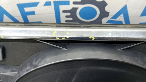 Radiator grill assembly Hyundai Ioniq 20-22 HEV, PHEV without emblem, without radar, broken mount, bumps, sand, peeled coating
