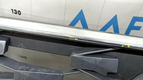 Radiator grill assembly Hyundai Ioniq 20-22 HEV, PHEV without emblem, without radar, broken mount, bumps, sand, peeled coating