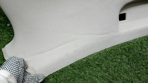 BMW 3 F30 4d 13-18 roof lining for sunroof, beige, dry-cleanable, creased, dents
