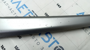 Front bumper center trim Hyundai Ioniq 20-22 HEV, PHEV gray, broken mount, scratches, bumps, sand