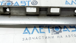 Front bumper center trim Hyundai Ioniq 20-22 HEV, PHEV gray, broken mount, scratches, bumps, sand