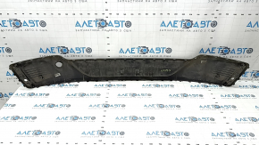 Rear bumper trim Hyundai Ioniq 17-22 without parking sensors, gray, crack, dented