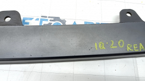 Lower rear bumper trim center Hyundai Ioniq 17-22 gray, scratches, bumps