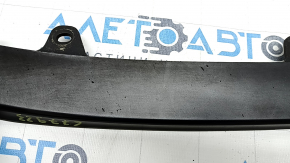 Lower rear bumper trim center Hyundai Ioniq 17-22 gray, scratches, bumps