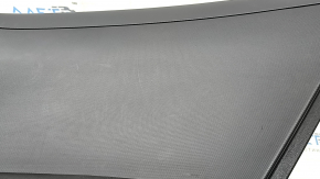 Door trim card rear right Hyundai Ioniq 20-22 black, insert plastic black, armrest leather black, dent, worn
