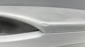 Door trim card front right Hyundai Ioniq 20-22 black, insert plastic black, armrest leather black, scratches, tears, scuffs