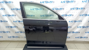 Door assembly front right Audi Q5 80A 18-24 keyless, black LY9T, butt