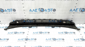 Lower grille of front bumper Hyundai Ioniq 17-22 gray, broken fasteners, scratches, bumps