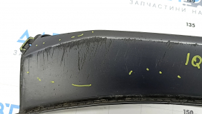 Lower grille of front bumper Hyundai Ioniq 17-22 gray, broken fasteners, scratches, bumps
