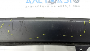 Lower grille of front bumper Hyundai Ioniq 17-22 gray, broken fasteners, scratches, bumps
