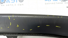 Lower grille of front bumper Hyundai Ioniq 17-22 gray, broken fasteners, scratches, bumps