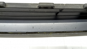 Lower grille of front bumper Hyundai Ioniq 17-22 gray, broken fasteners, scratches, bumps