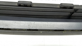 Lower grille of front bumper Hyundai Ioniq 17-22 gray, broken fasteners, scratches, bumps