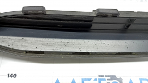 Lower grille of front bumper Hyundai Ioniq 17-22 gray, broken fasteners, scratches, bumps