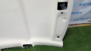 Tesla Model S 12-15 ceiling trim pre-restored, without sunroof, beige, for cleaning, dents