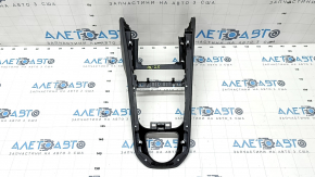 Upper center console trim Hyundai Ioniq 17-22 HEV, PHEV black