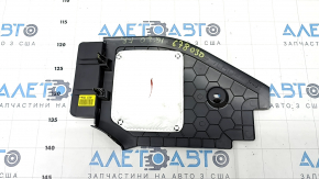 Side center console trim right Hyundai Ioniq 17-22 HEV, PHEV black, crack in mount, scratches