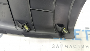 Rear center console trim Hyundai Ioniq 17-22 HEV, PHEV black, scratches, cracks in fasteners