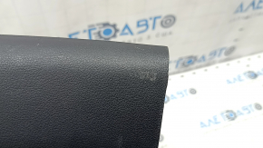 Rear center console trim Hyundai Ioniq 17-22 HEV, PHEV black, scratches, cracks in fasteners