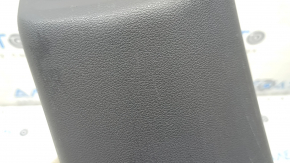Rear center console trim Hyundai Ioniq 17-22 HEV, PHEV black, scratches, cracks in fasteners