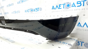 Bare rear bumper lower part Audi Q5 80A 18-20 black, scratches, broken fastening