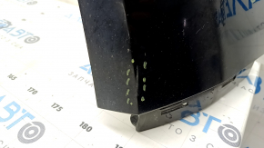 Bare rear bumper lower part Audi Q5 80A 18-20 black, scratches, broken fastening