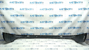 Bare rear bumper lower part Audi Q5 80A 18-20 black, scratches, broken fastening