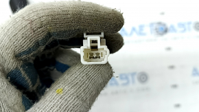 Driver's seat belt latch Hyundai Ioniq 17-22 HEV, PHEV black, worn