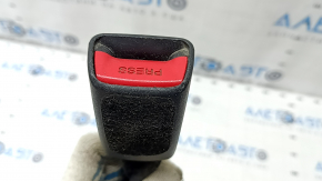 Driver's seat belt latch Hyundai Ioniq 17-22 HEV, PHEV black, worn