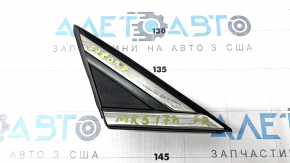 Wing molding triangle right Ford Fusion mk5 13-20 two chrome, dried out seal