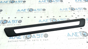 Door sill outer front right Audi Q5 80A 18-24 black with chrome, scratches