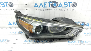 Headlight front right bare Hyundai Ioniq 20-22 HEV, PHEV halogen with cover and fasteners