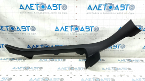 Door sill trim inner rear left Audi Q5 80A 18-24 black, scratches