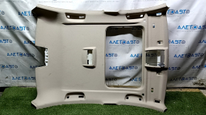 BMW 3 F30 4d 13-18 roof lining for sunroof, beige, dry-cleaned, torn, dents