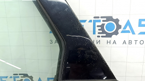 Door assembly rear left Ford Fusion mk5 13-20 keyless, red RR, web on overlay, scratches on overlay, bump