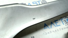 Rear bumper lip Audi Q5 80A 18-20 gray, scratches, bump