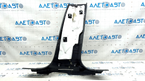 Center pillar trim lower left Audi Q5 80A 18-24 black, broken mount